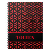 Personalisiertes Farbmuster Notizblock (Vorderseite)