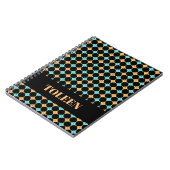 Personalisiertes Farbmuster Notizblock (Linke Seite)