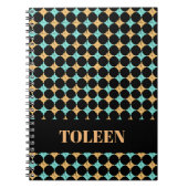 Personalisiertes Farbmuster Notizblock (Vorderseite)