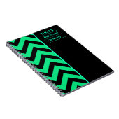 Personalisiertes Farbmuster Notizblock (Rechte Seite)