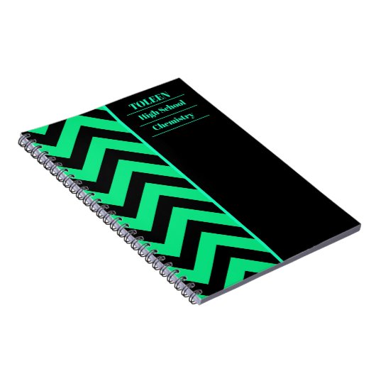 Personalisiertes Farbmuster Notizblock (Rechte Seite)