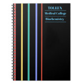 Personalisiertes Farbmuster Notizblock (Vorderseite)