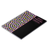 Personalisiertes Farbmuster Notizblock (Linke Seite)