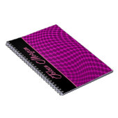 Personalisiertes Farbmuster Notizblock (Rechte Seite)