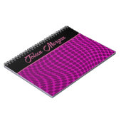 Personalisiertes Farbmuster Notizblock (Linke Seite)