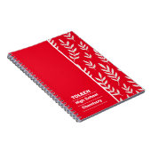 Personalisiertes Farbmuster Notizblock (Rechte Seite)