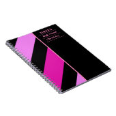 Personalisiertes Farbmuster Notizblock (Rechte Seite)