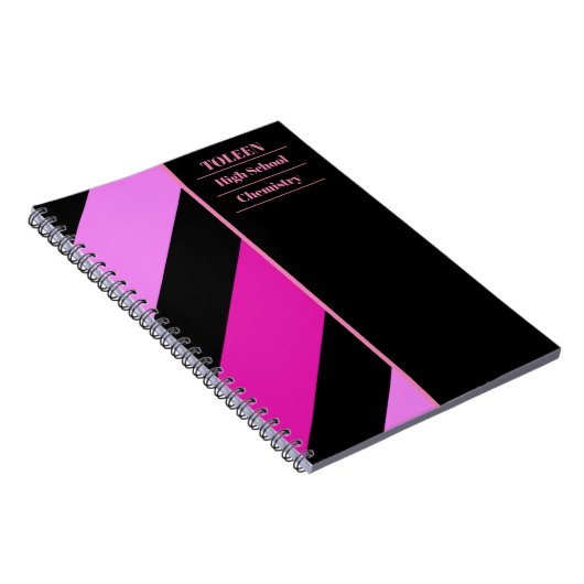 Personalisiertes Farbmuster Notizblock (Rechte Seite)