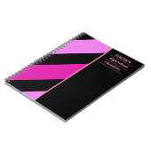 Personalisiertes Farbmuster Notizblock (Linke Seite)