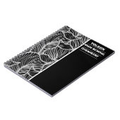 Personalisiertes Farbmuster Notizblock (Linke Seite)