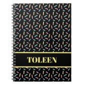 Personalisiertes Farbmuster Notizblock (Vorderseite)