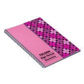 Personalisiertes Farbmuster Notizblock (Rechte Seite)