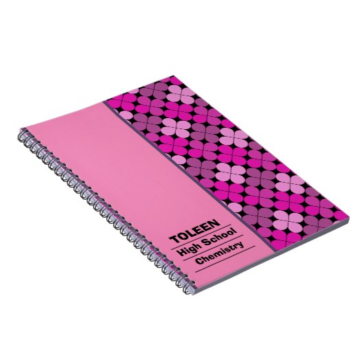 Personalisiertes Farbmuster Notizblock (Rechte Seite)