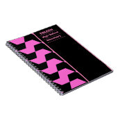 Personalisiertes Farbmuster Notizblock (Rechte Seite)