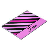 Personalisiertes Farbmuster Notizblock (Linke Seite)