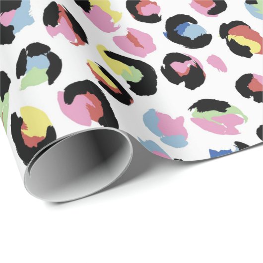 Personalisiertes Farbpapier für Tierdruckverpackun Geschenkpapier (Rolleneckpunkt)