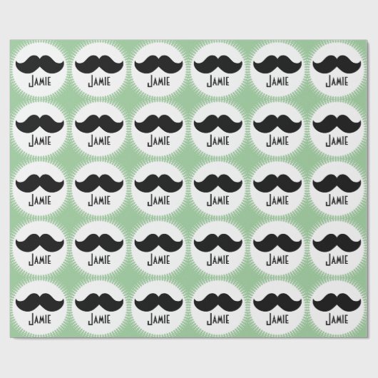 Personalisiertes Farbschleifpapier Geschenkpapier (Flach)