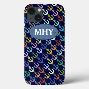 personalisiertes Farbverankerungsmuster Case-Mate iPhone Hülle