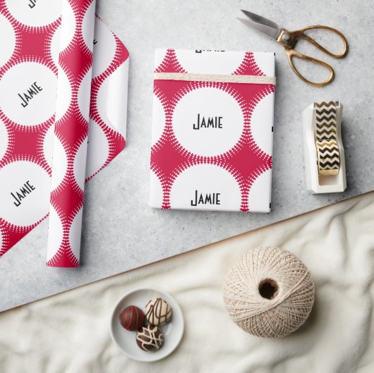 Personalisiertes Farbwrapper Geschenkpapier (Kunsthandwerk)