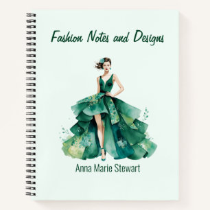 Personalisiertes Fashion Sketch Buch