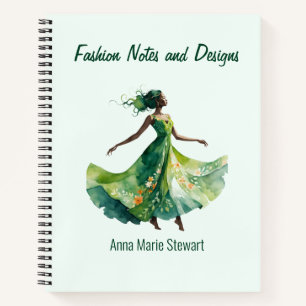 Personalisiertes Fashion Sketch Buch