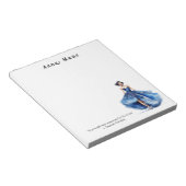 Personalisiertes Fashion Themed Notepad Notizblock (angewinkelt)
