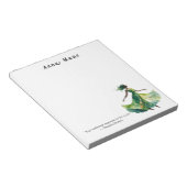 Personalisiertes Fashion Themed Notepad Notizblock (angewinkelt)