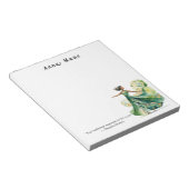 Personalisiertes Fashion Themed Notepad Notizblock (angewinkelt)