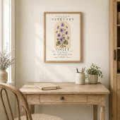 Personalisiertes Februar-Geburtsblumenposter Poster