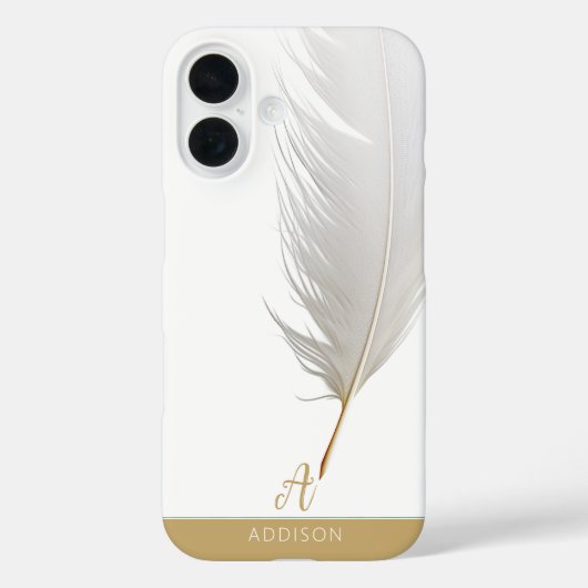 Personalisiertes Federkasten-Mate-iPhone-Case Case-Mate iPhone Hülle (Rückseite)