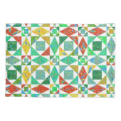 Personalisiertes Federkissengehäuse Kissenbezug (Rückseite)