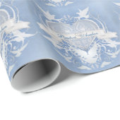 Personalisiertes feenhafte geschenkpapier (Rolleneckpunkt)