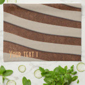 Personalisiertes, feines Tierdruckhandtuch Geschirrtuch (Gefaltet)