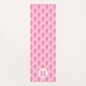 Personalisiertes Feministenrosa Yogamatte (Vorderseite)