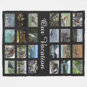 Personalisiertes Ferien-Foto Fleecedecke (Vorderseite (Horizontal))