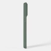 Personalisiertes fettes Anfangsmonogramm iPhone Hülle (Rechte Seite)