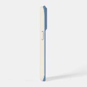 Personalisiertes fettes Monogramm, Americana-Strei iPhone Hülle (Rechte Seite)