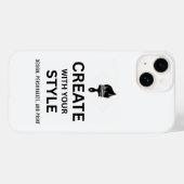 Personalisiertes Firmenlogo benutzerdefinierte iPh Case-Mate iPhone Hülle (Rückseite (Horizontal))