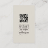 Personalisiertes Firmenlogo Dankeschön-Karte Treuekarte (Rückseite)