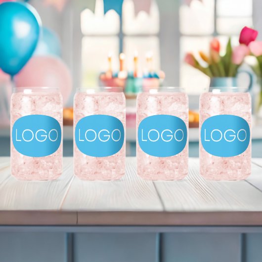 Personalisiertes Firmenlogo Dosenglas (Insitu (Baby Party))