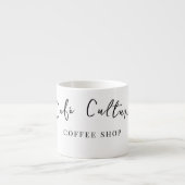 Personalisiertes Firmenlogo Espressotasse (Vorderseite)