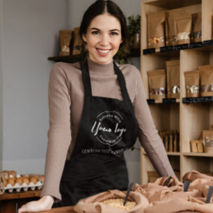 Personalisiertes Firmenlogo für das Café Personal  Schürze