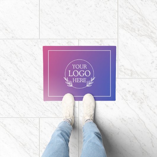 Personalisiertes Firmenlogo Fußmatte (Indoor)