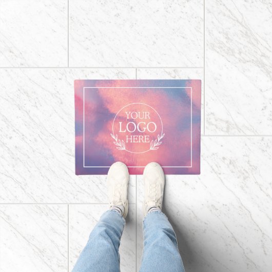 Personalisiertes Firmenlogo Fußmatte (Indoor)