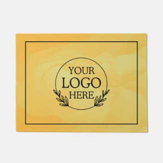 Personalisiertes Firmenlogo Fußmatte