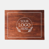 Personalisiertes Firmenlogo Fußmatte (Vorderseite)