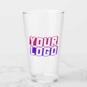 Personalisiertes Firmenlogo Glas