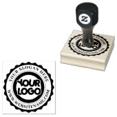 Personalisiertes Firmenlogo Gummistempel (Stempel)