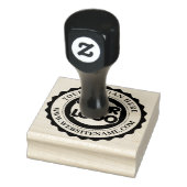 Personalisiertes Firmenlogo Gummistempel (Stempel)