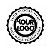 Personalisiertes Firmenlogo Gummistempel (Prägung)